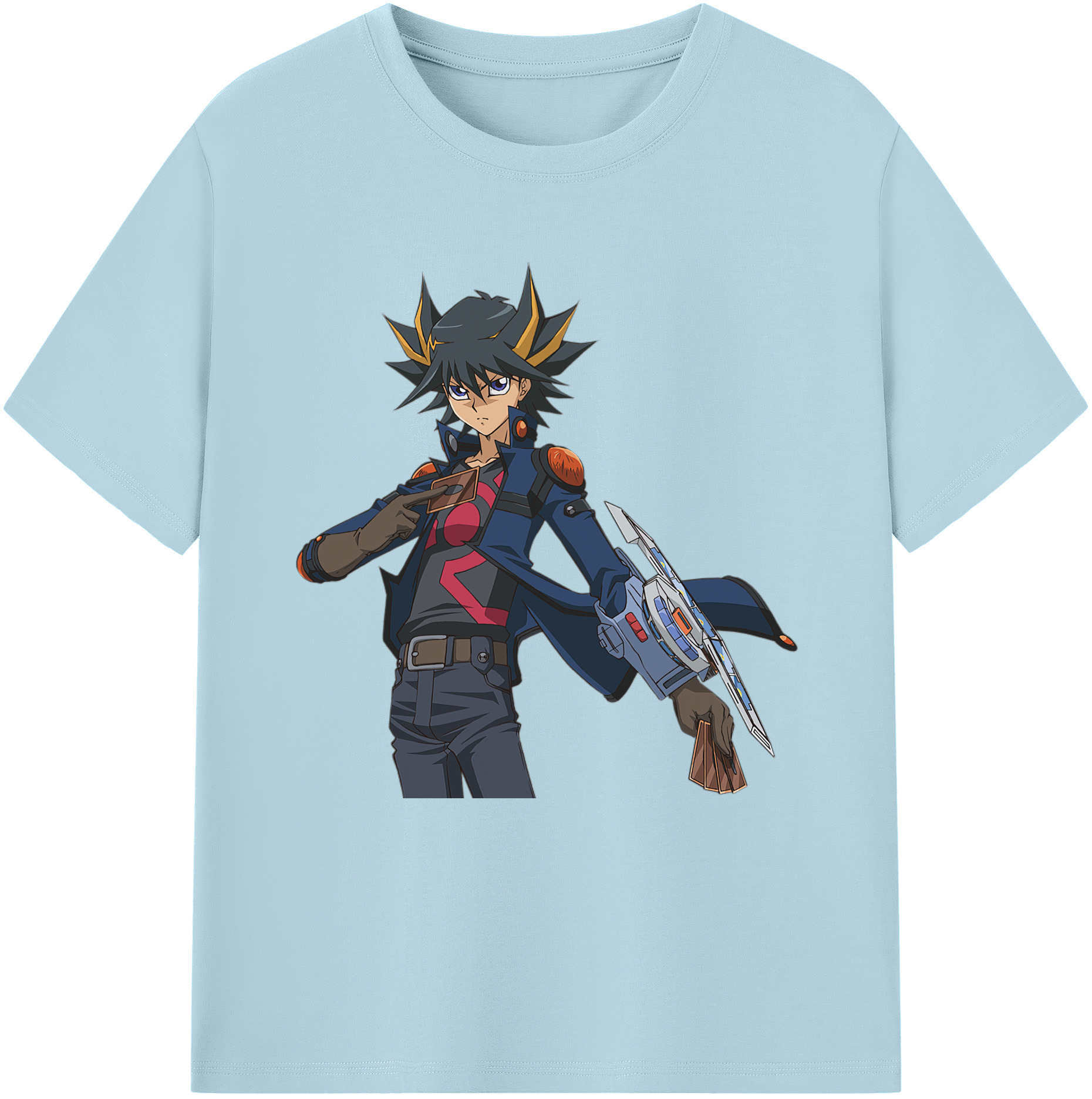 （画像用） 遊☆戯☆王 Yu-Gi-Oh! 綿100％半袖Tシャツ（フロントプリント）